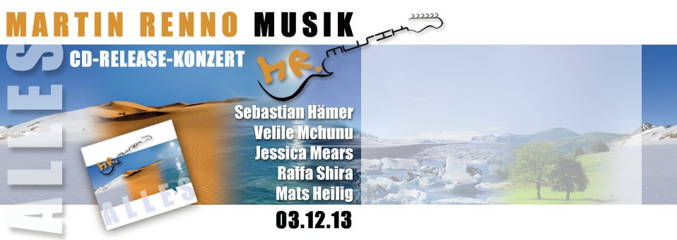 MR. Musik – Martin Renno Musik – CD Release Konzert „MR. Musik – ALLES